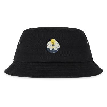 Light bulb rocket, for entrepreneurs and startups - Kids’ Bucket Hat - black - Front
