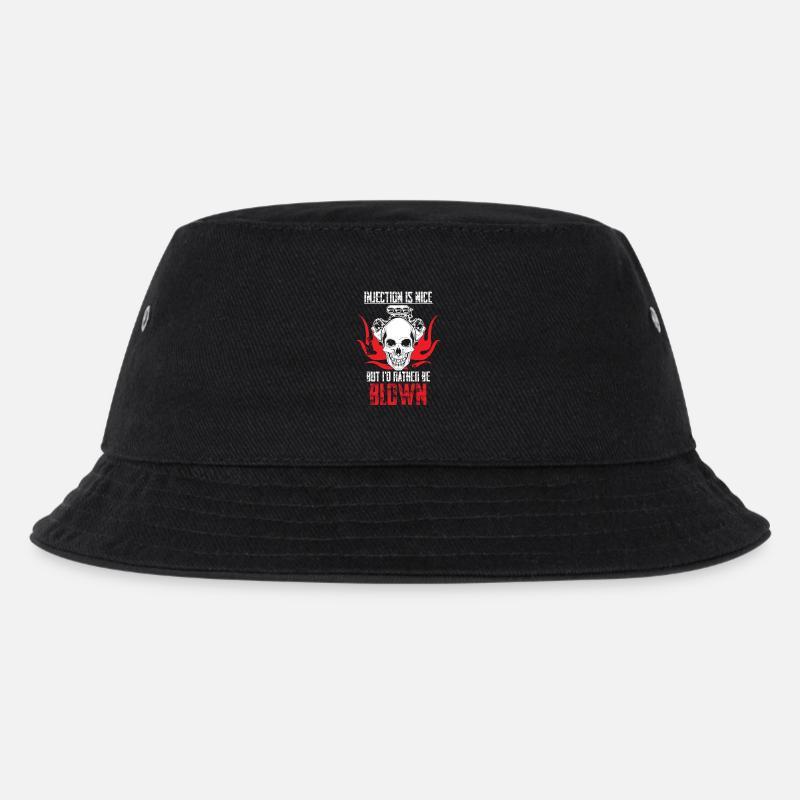 I'd rather be blown - Kids’ Bucket Hat - black