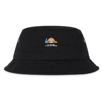 Sloth - Lazy - T-shirt paresseux - Muffle du matin - Bob Enfant - noir - Devant