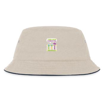 Dites chimie chimiste nerd cadeau université - Bob Enfant - blanc cassé/bleu marine - Devant