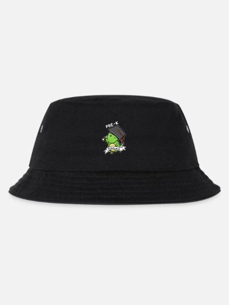 Pre-K graduate Dinosaur - Funny Graduation Gift - Kids’ Bucket Hat - black