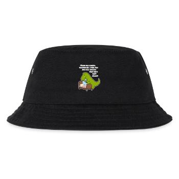 T-Rex au lit - Design - Bob Enfant - noir - Devant