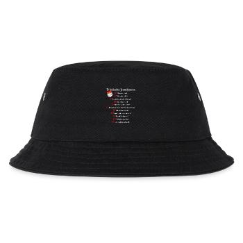 Et kölsche Jrundjesetz Kölner Grundgesetz Kölsch - Kinder Bucket Hat - Schwarz - Vorne