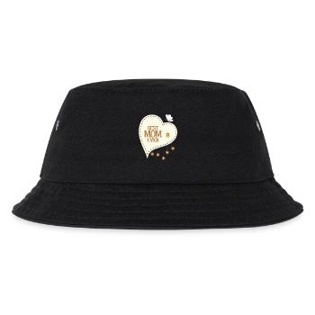 Beste Mutter aller Zeiten - Kinder Bucket Hat - Schwarz - Vorne