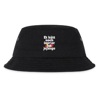 Et Hätt Noch Immer Jot Jejange Kölsch Köln Kölner - Kinder Bucket Hat - Schwarz - Vorne