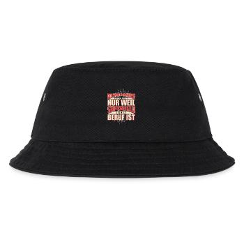 Polymechaniker Superheld - Kinder Bucket Hat - Schwarz - Vorne