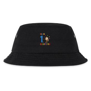 Mein erster Geburtstag - Kinder Bucket Hat - Schwarz - Vorne