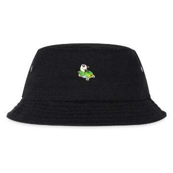 Sheep lawn mower gift idea - Kids’ Bucket Hat - black - Front