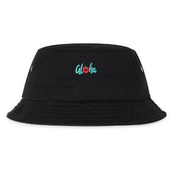 Aloha - Kids’ Bucket Hat - black - Front