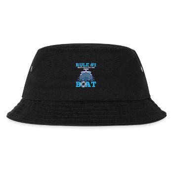 Boat - Kids’ Bucket Hat - black - Front