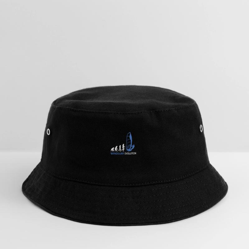 Windsurfen Evolution Geschenkideen Kinder Bucket Hat