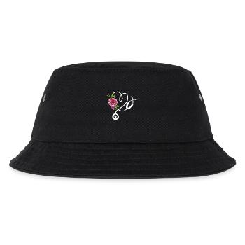 Stethoscope Doctor Nurse - Kids’ Bucket Hat - black - Front