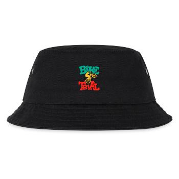Balance und Kontrolle Bike Trial - Kinder Bucket Hat - Schwarz - Vorne
