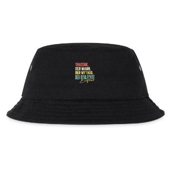 Trauzeuge Mann Mythos Bräutigam Verlobung Geschenk - Kinder Bucket Hat - Schwarz - Vorne