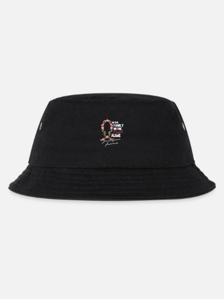 Cadeau de chimio de combat de fleur de ruban de cancer du sein - Bob Enfant - noir