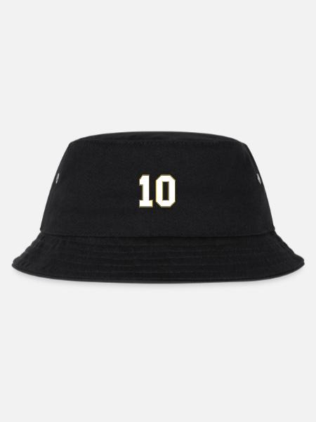 10 number jersey - Kids’ Bucket Hat - black