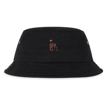 Cadeau de vacances de Noël de chien de Santa Doberman de Noël - Bob Enfant - noir - Devant
