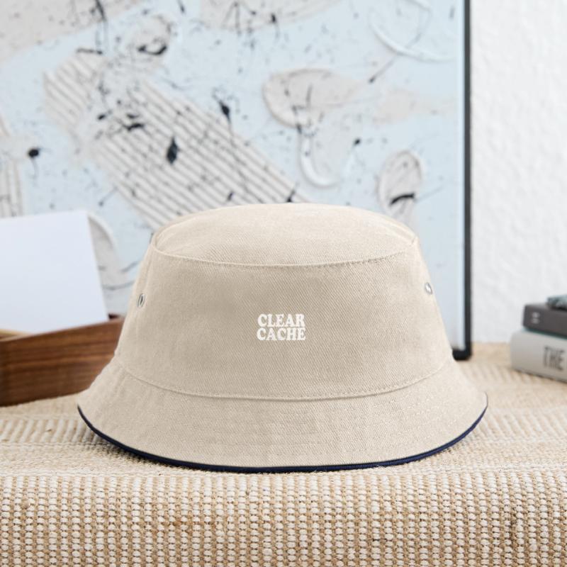 Clear Cache Programmer Nerd Geek Gift Cache Kids’ Bucket Hat