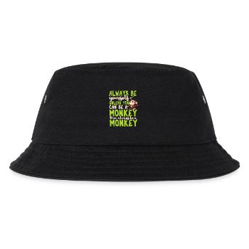 Monkey - Kids’ Bucket Hat - black - Front