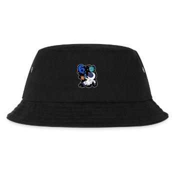 6th birthday astronaut 6 year boy gift - Kids’ Bucket Hat - black - Front
