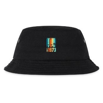 Awesome since 1973 Geburtstag Jahrgang Geschenk - Kinder Bucket Hat - Schwarz - Vorne