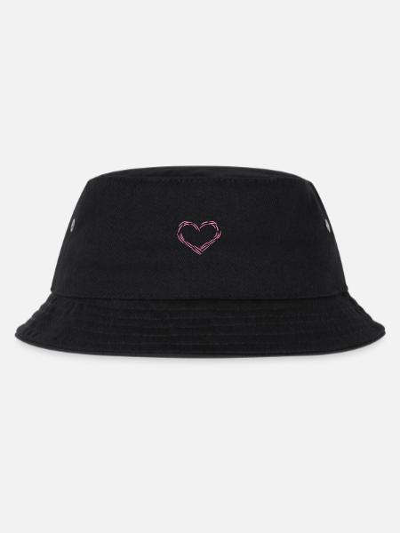 Coeur Rose - Bob Enfant - noir