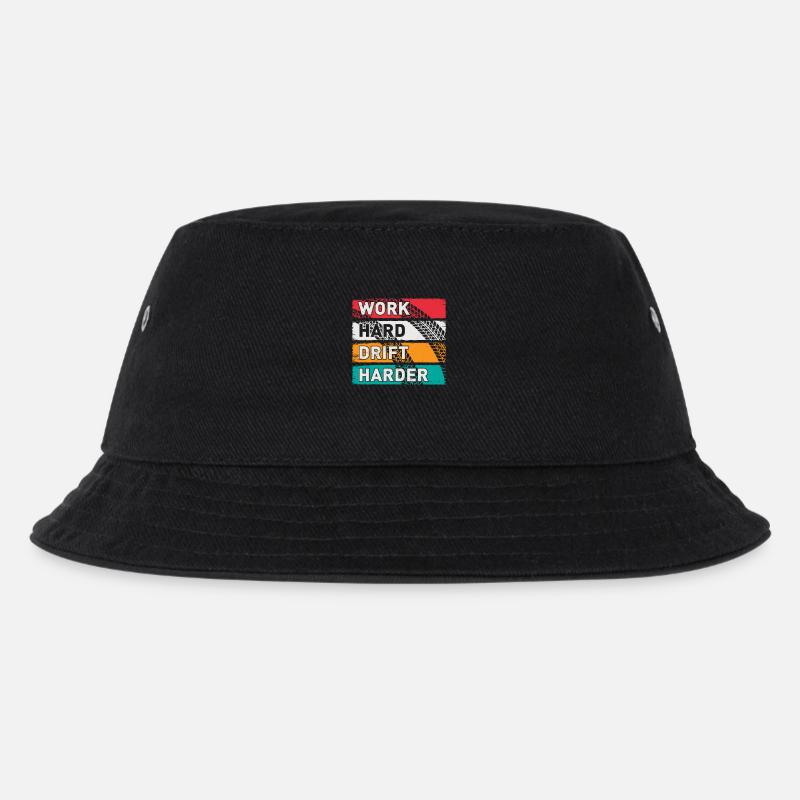Work Hard Drift Driften Auto Tuning Drifter - Bob Enfant - noir