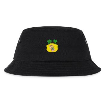 Vacationers Tourist Lazy Laziness Leisure Heat - Kids’ Bucket Hat - black - Front