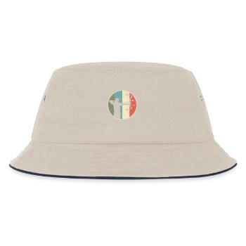Archery Bow Hunting Vintage - Kids’ Bucket Hat - ecru/navy - Front