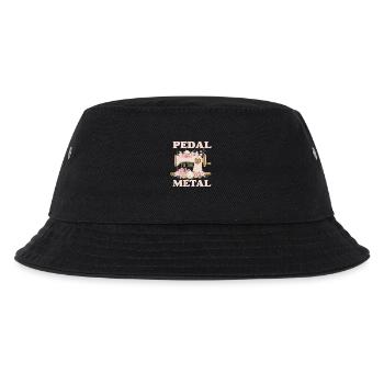 Nähen - Kinder Bucket Hat - Schwarz - Vorne