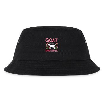 Goat goat keeper goat herder - Kids’ Bucket Hat - black - Front