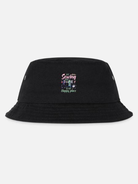 Nähen - Kinder Bucket Hat - Schwarz
