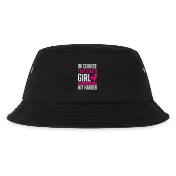 Kickboxing Boxing Kickboxing Thai Boxing - Kids’ Bucket Hat - black - Front