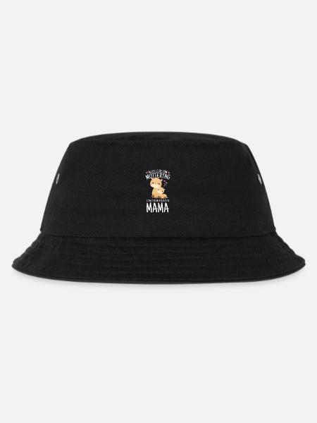 Muttertag Mutter Mummy Erster Giraffe Geschenk - Kinder Bucket Hat - Schwarz