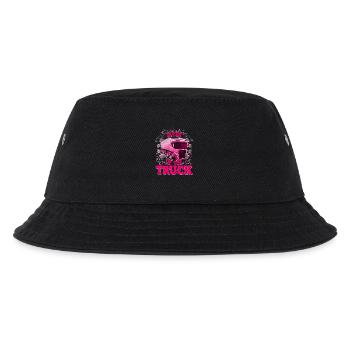 Truck driver - Kids’ Bucket Hat - black - Front