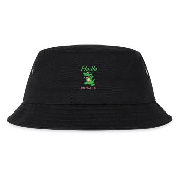 Baby Geburt Nachwuchs - Kinder Bucket Hat - Schwarz - Vorne
