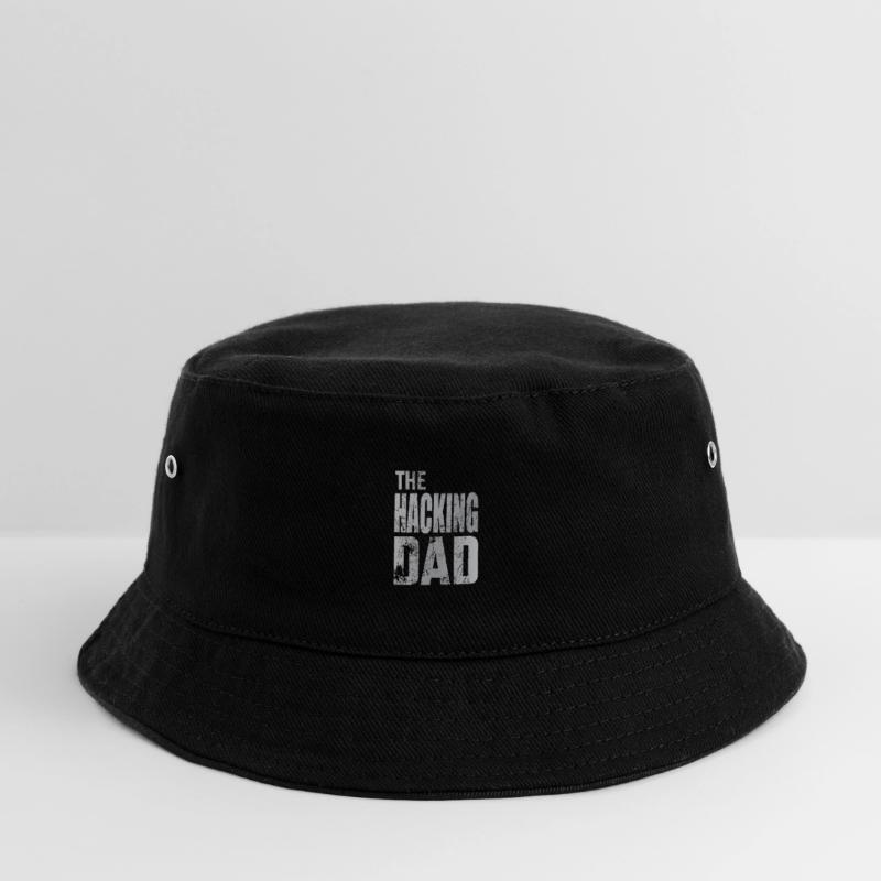 The Hacking Dad Hacker Father Papa Code Computer Kids’ Bucket Hat