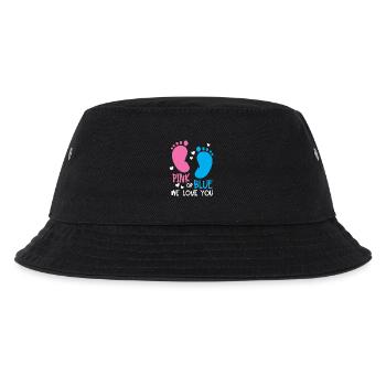 Gender Reveal Party - Kinder Bucket Hat - Schwarz - Vorne