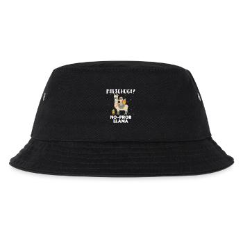 preschool no prob llama - Kids’ Bucket Hat - black - Front