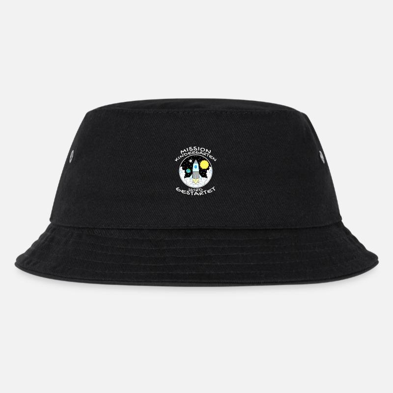 Kindergartenkind 2021 Kindergarten Geschenk - Kinder Bucket Hat - Schwarz