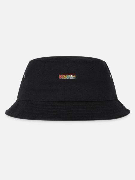 Wakeboard Wakeboarder - Kinder Bucket Hat - Schwarz