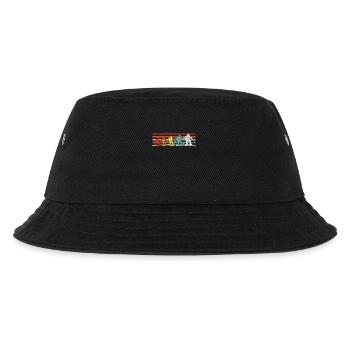 Snowboarder Snowboard - Kinder Bucket Hat - Schwarz - Vorne