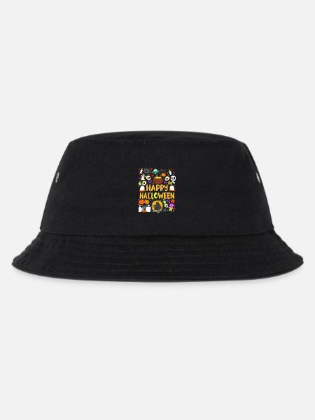 Halloween Frohes Halloween - Kinder Bucket Hat - Schwarz
