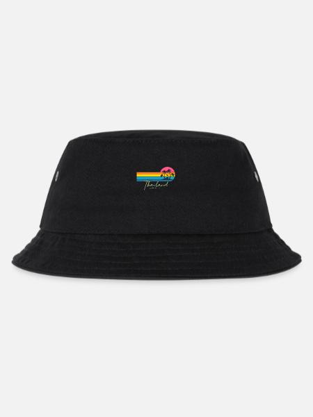 Thailand - Kinder Bucket Hat - Schwarz