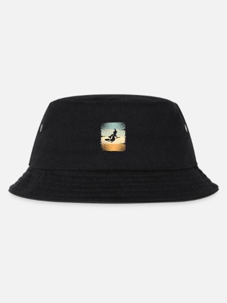 Hexe - Kinder Bucket Hat - Schwarz