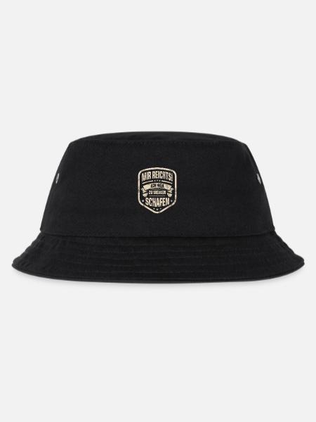 Schaf Schäfer - Kinder Bucket Hat - Schwarz