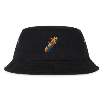 Gewichtheben Gewichtheber - Kinder Bucket Hat - Schwarz - Vorne
