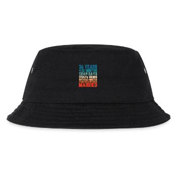 36 ans marié Mariage Mariage Dire Cadeau - Bob Enfant - noir - Devant