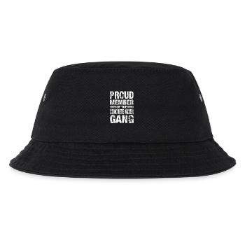 Concrete Mixer Construction Site Mixer Saying Gift - Kids’ Bucket Hat - black - Front