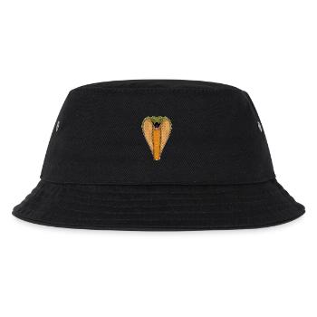 Kobra Schlange - Kinder Bucket Hat - Schwarz - Vorne